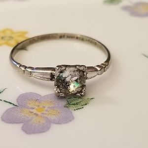 **SOLD**RARE Vintage UNCAS Karatclad Solitaire